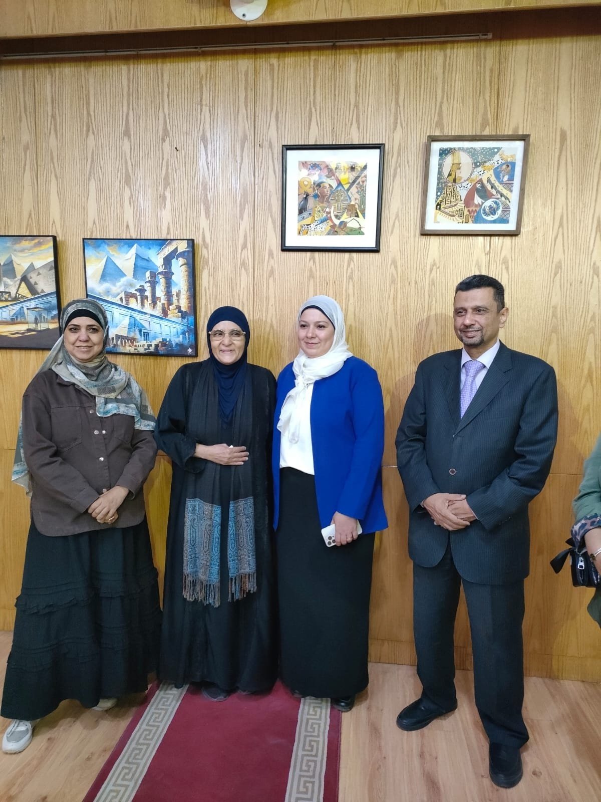 المتحف المصري في عيونهن