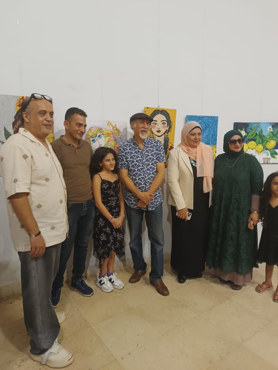 المعرض الفني الأول للطفل المبدع