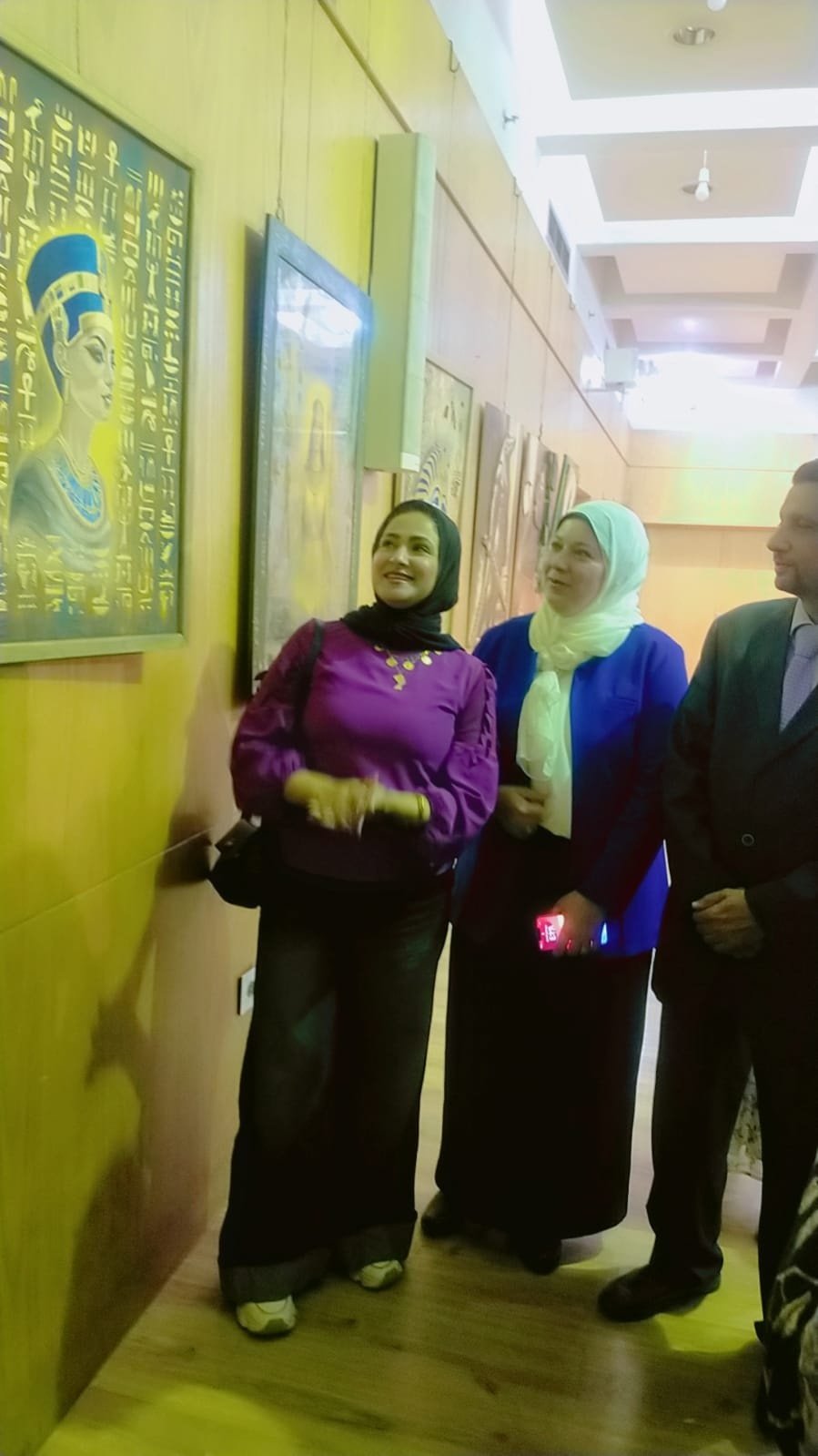 المتحف المصري في عيونهن