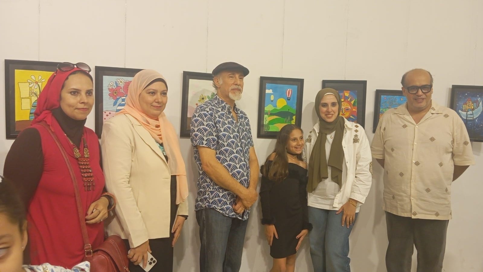 المعرض الفني الأول للطفل المبدع