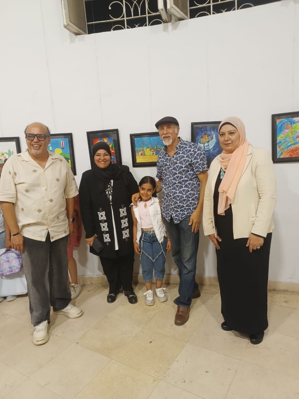 المعرض الفني الأول للطفل المبدع
