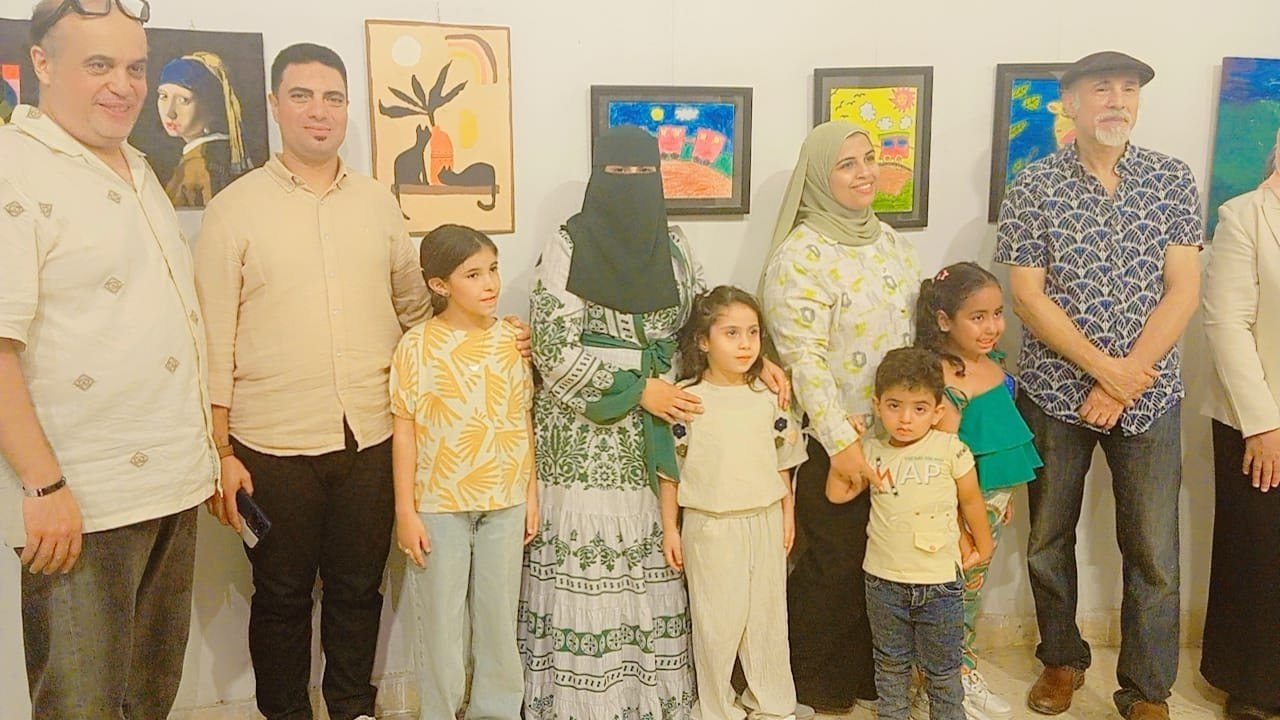 المعرض الفني الأول للطفل المبدع